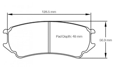 Pagid Racing Brake Pads No. 8242